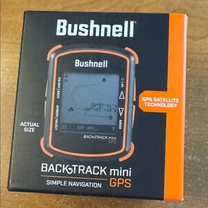 Bushnell BackTrack Mini GPS - Black and Orange